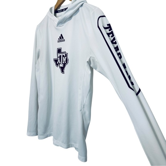 Adidas Women's XS Texas A&M Collegiate Running Athletic Aggie Sports Pullover - Picture 2 of 4